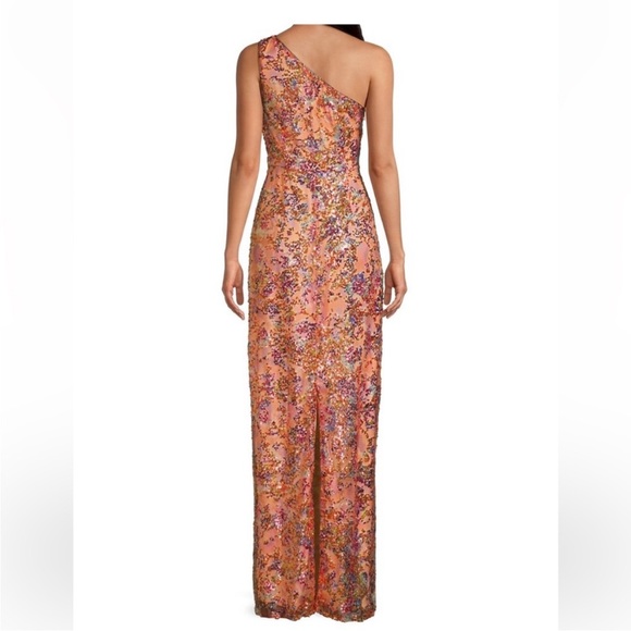 RAMY BROOK Rosie Sequin One-Shoulder Gown - Picture 2 of 6